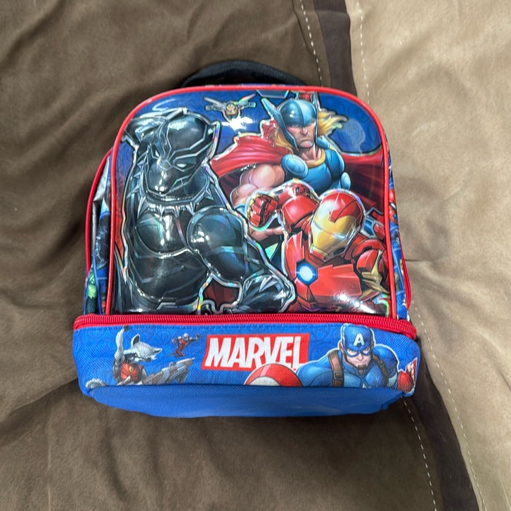 Marvel, soft sided lunchbox